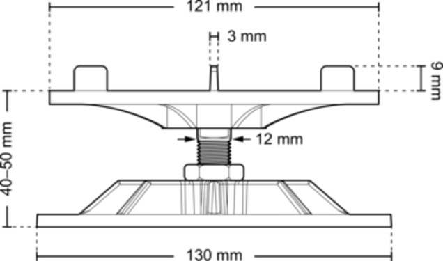 Dimensions alu 040 050 l3 front
