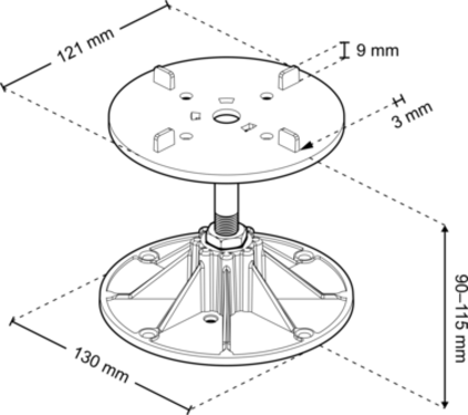 Dimensions alu 090 115 l3 schräg 3
