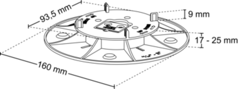 Technische Zeichnung CLE 017 025 L3 AD Oblique 2